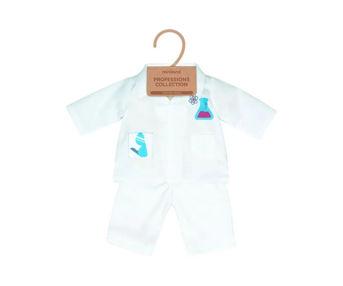 Traje de científico para Muñecas de 38 cm