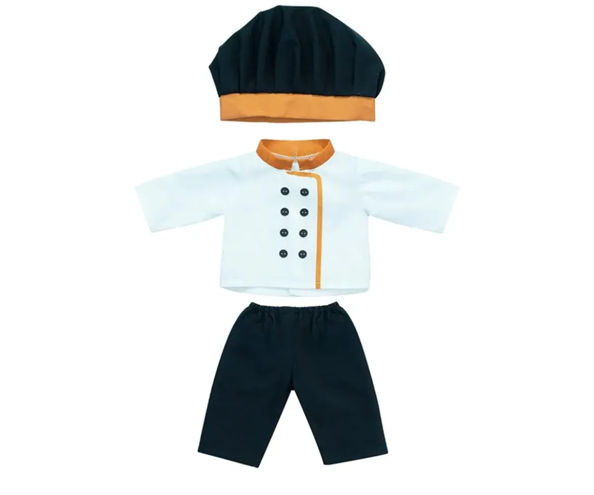 Traje de Cocinero para Muñecos de 38 cm