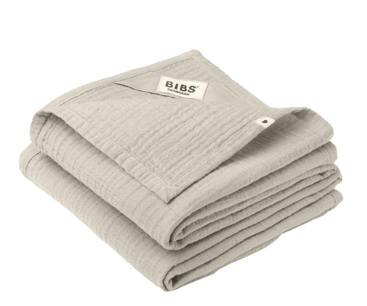 2 Trapitos Muselinas BIBS Sand