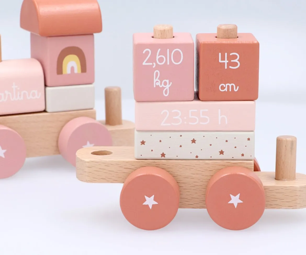 Tren de Nacimiento Personalizable Sunset