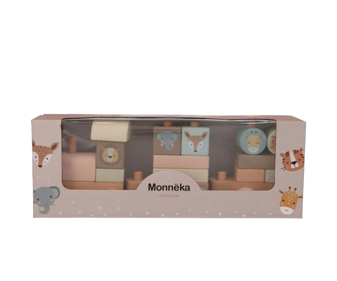 Tren de Nacimiento Personalizable Zoo Rosa