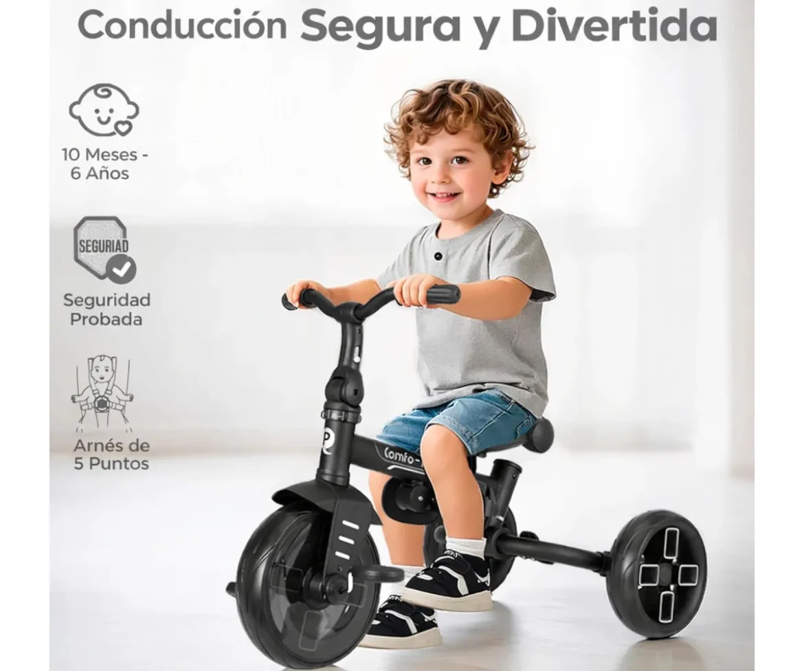 Triciclo Evolutivo Confo Max 8 en 1 Beige