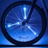 Tubos Luminosos LED Azul para Radios de Bicicleta