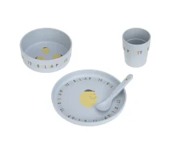 Vajilla Infantil 4 Piezas Happy Fruits Lemon