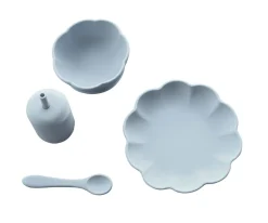 Vajilla 4 Piezas Little Poppy Pale Blue