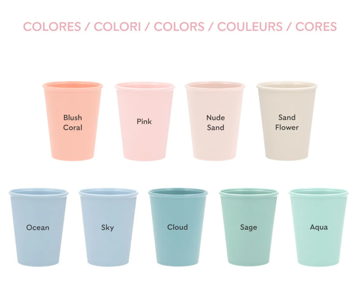 Vasito Personalizado Arcoíris (+colores)