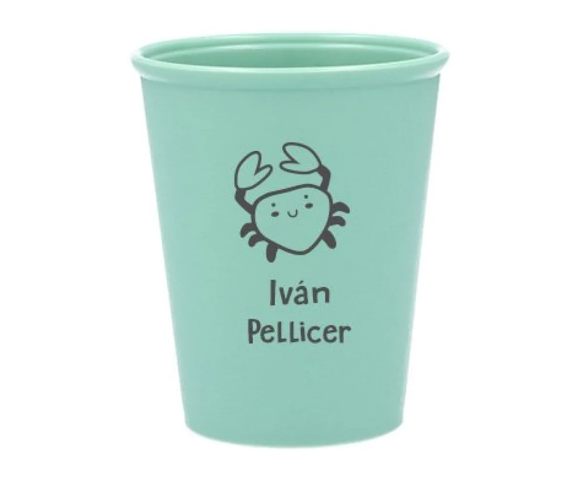 Vasito Personalizado Cangrejo (+colores)
