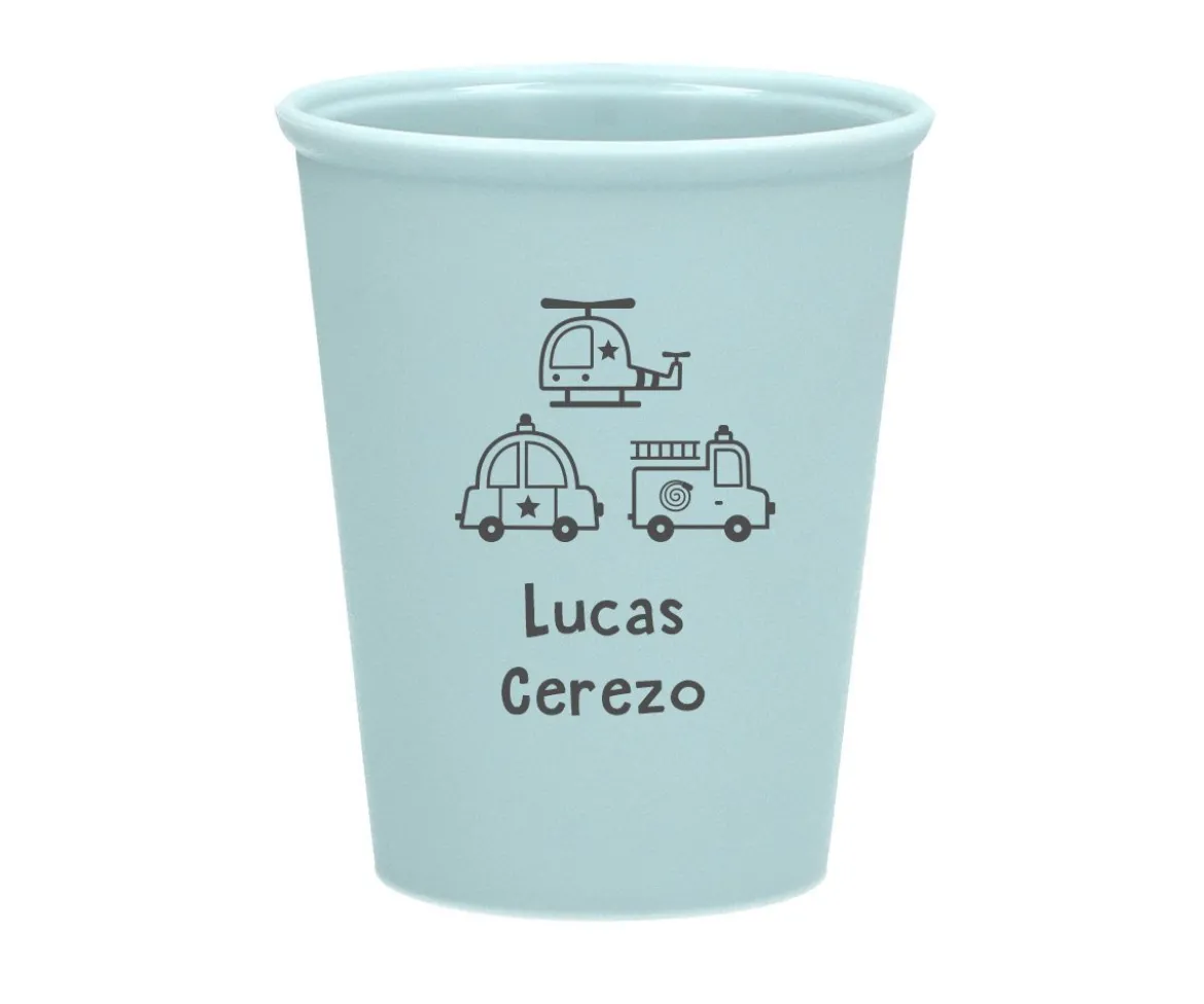 Vasito Personalizado Coches (+colores)