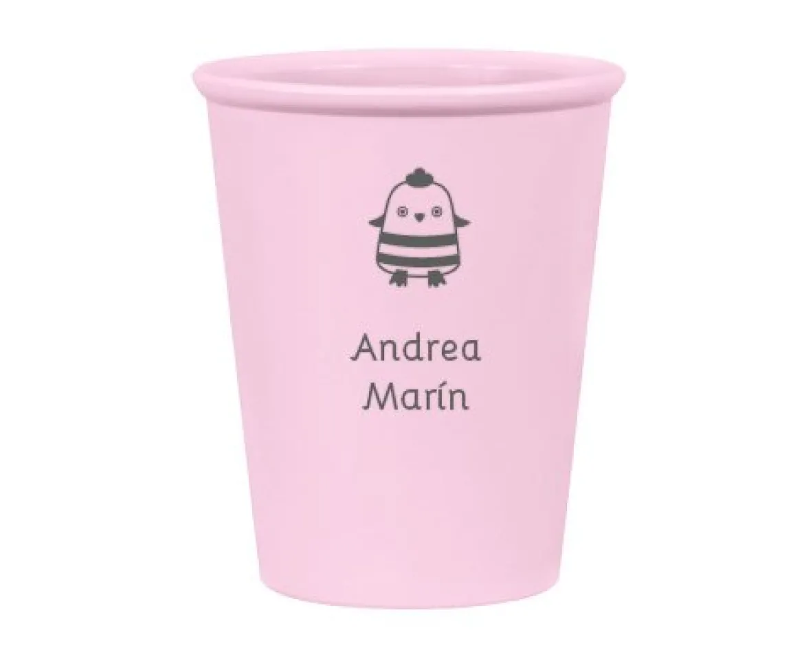 Vasito Personalizado Pollito (+colores)