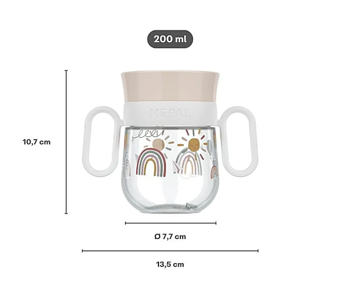 Vaso Antiderrame 360º Mio Forest Friends 200 ml