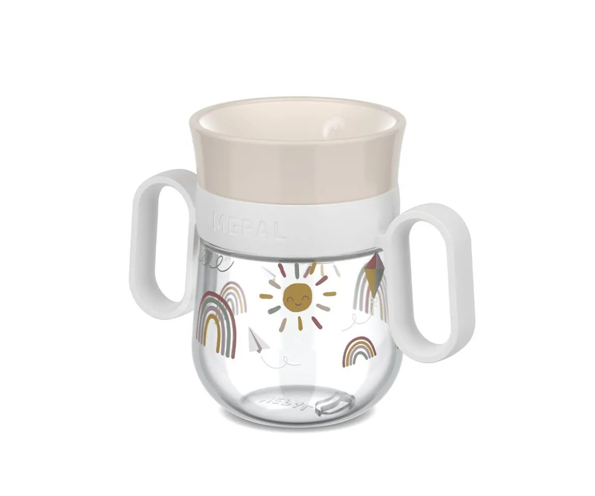 Vaso Antiderrame 360º Mio Sunshine & Rainbow 200 ml