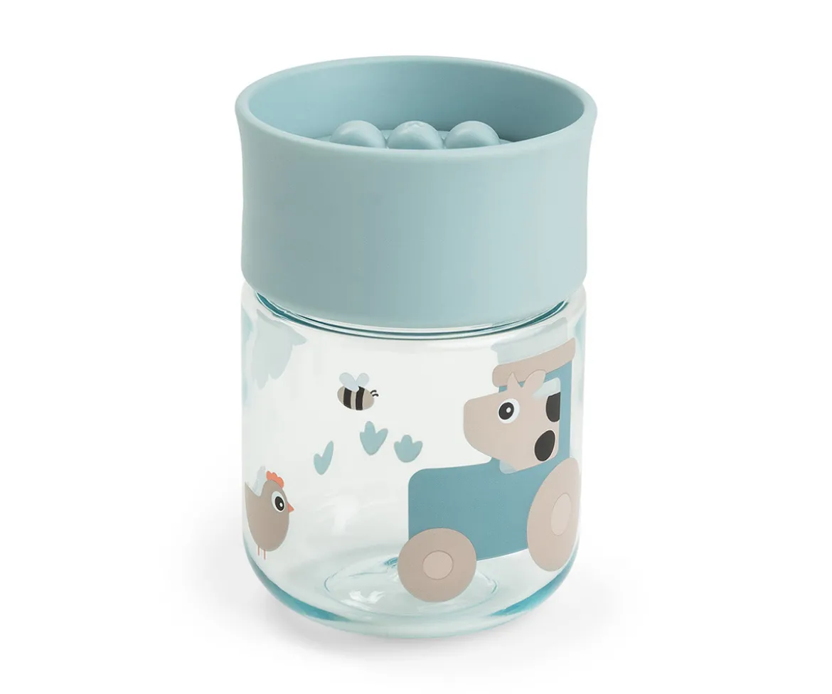 Vaso Aprendizaje 360° Tiny Farm Blue