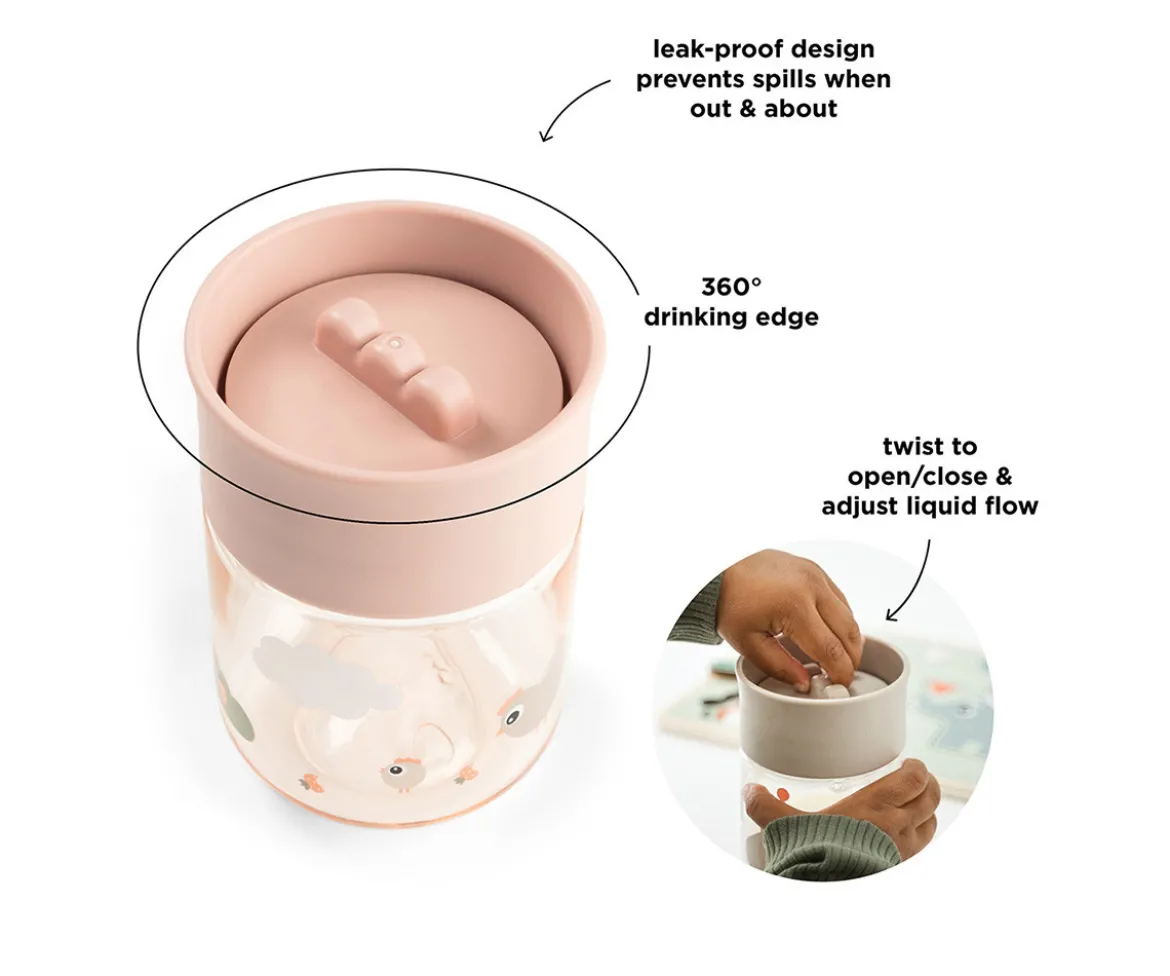Vaso Aprendizaje 360° Tiny Farm Powder