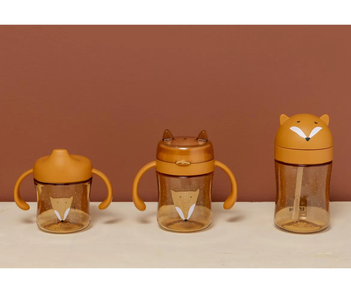 Vaso con pajita Mr. Fox
