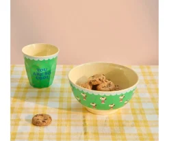 Vaso de Melamina Snoopy Green 250ml