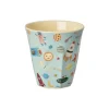 Vaso Infantil Melamina Dogs in Space 160ml