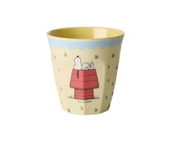 Vaso Infantil Melamina Snoopy Cream 250ml