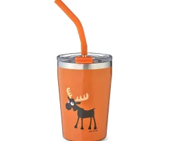 Vaso Termo Hermético con Pajita TEMP Tumbler Reno Orange