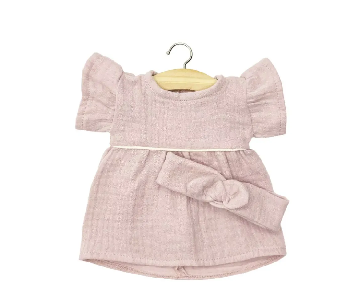Vestido con Diadema Daisy Rose Orchidée para Muñeco Gordis