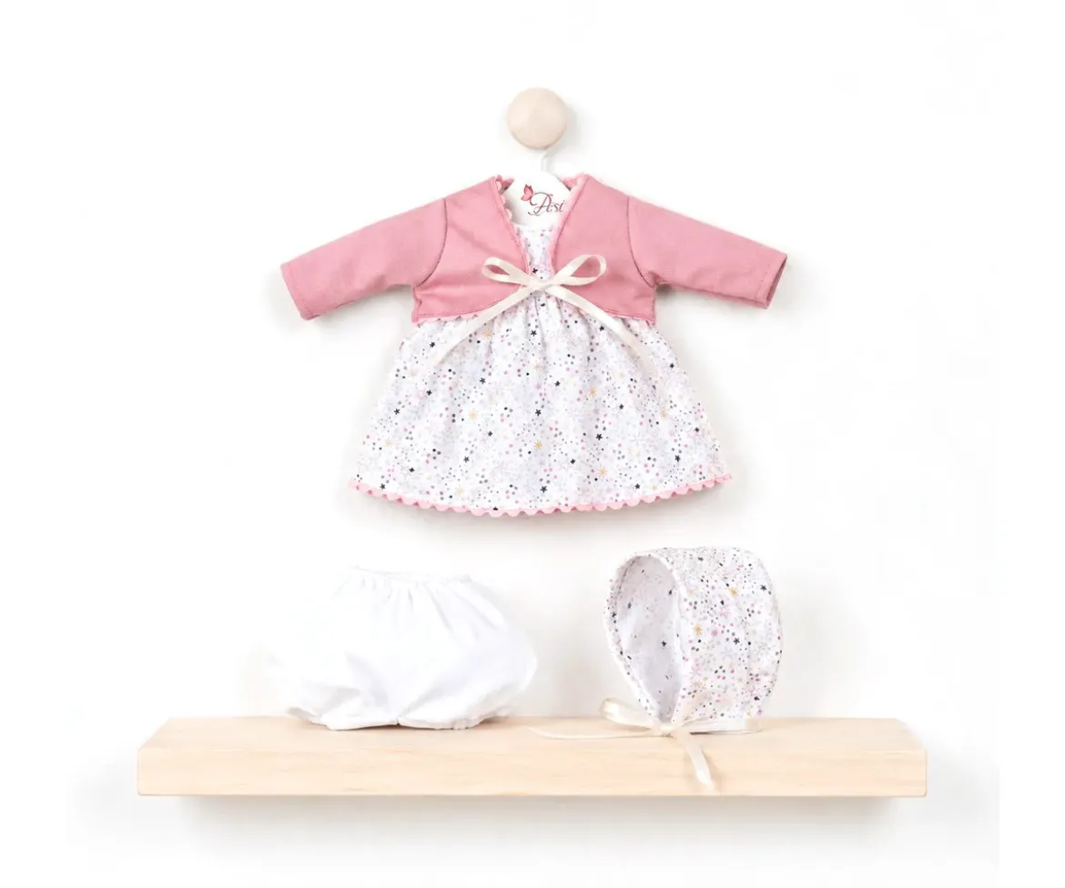 Vestido Oli Estrellas Chaqueta Rosa
