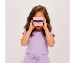 Visor Retro 3D Rosa