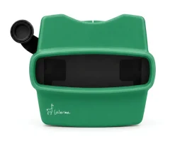 Visor Retro 3D Verde