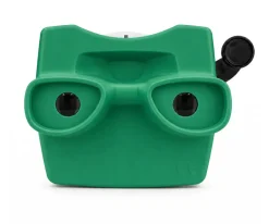 Visor Retro 3D Verde