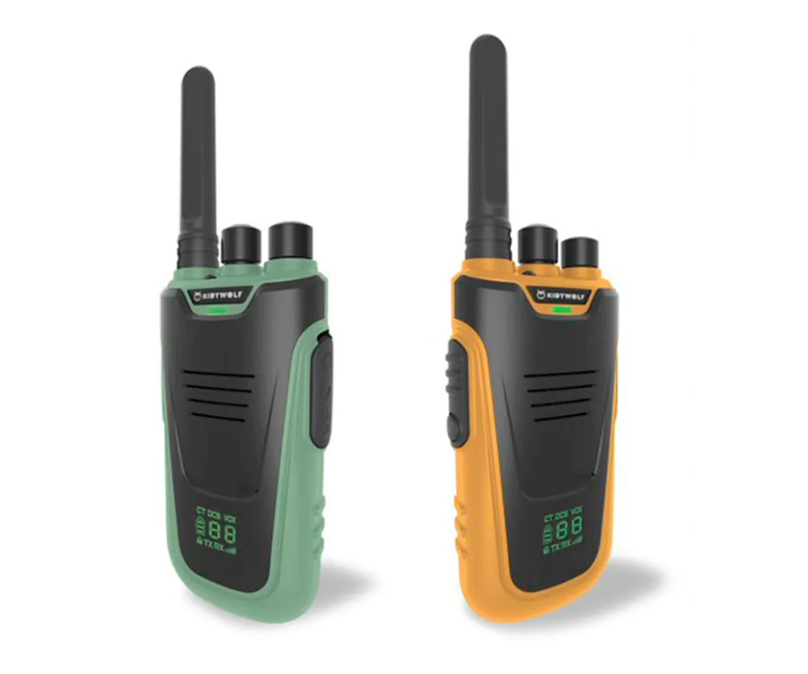 Walkie Talkie Verde y Amarillo