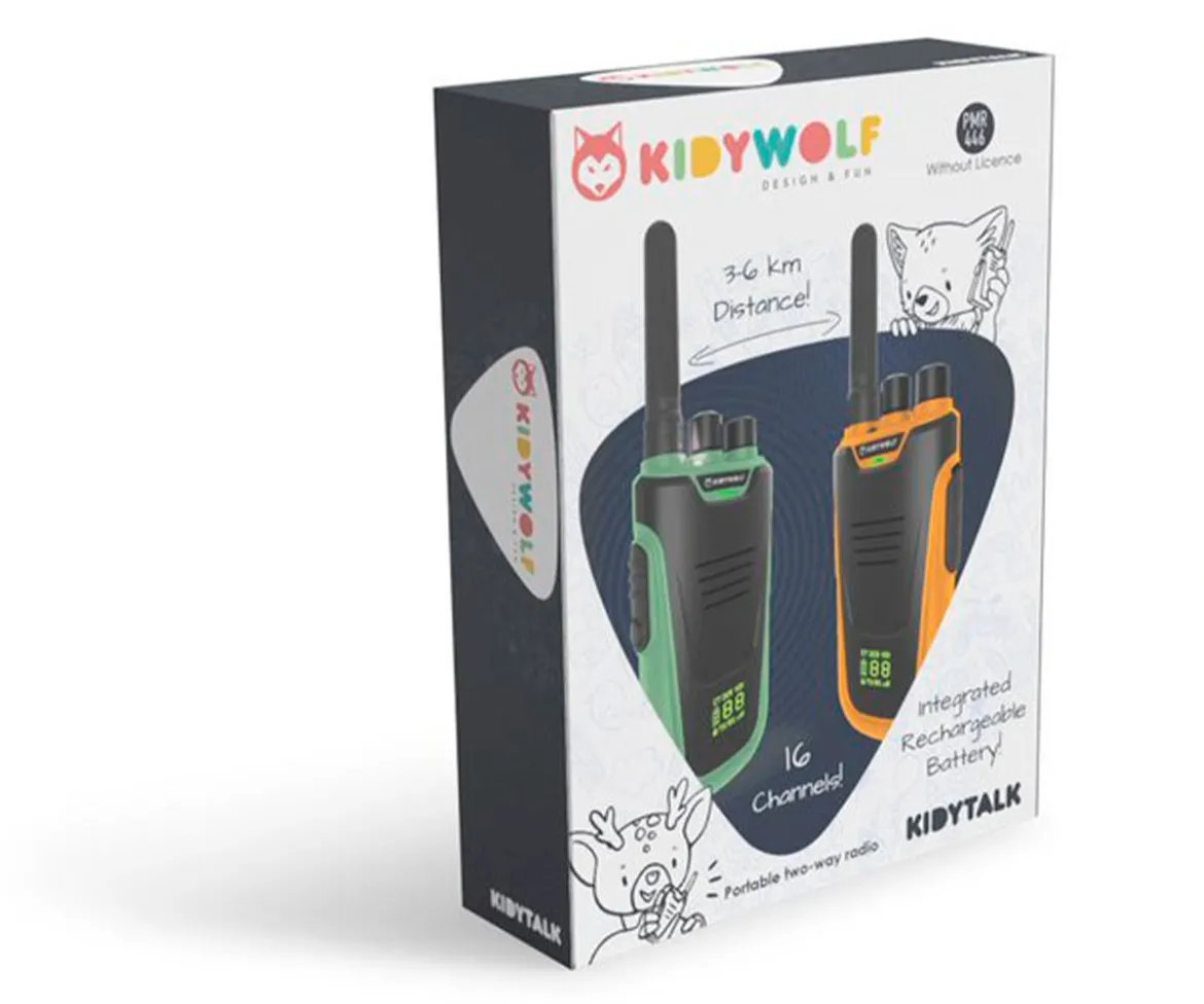 Walkie Talkie Verde y Amarillo