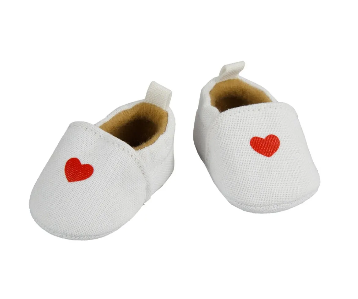 Zapatillas para Muñecos con Corazón