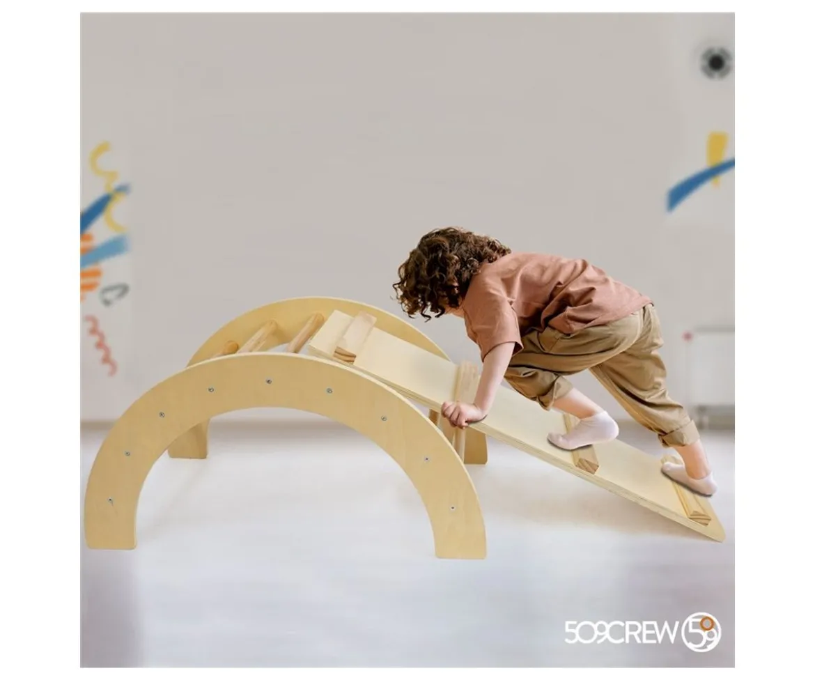 Zoo Arco Escalada Y Rampa Montessori